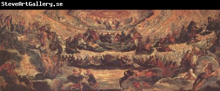 Jacopo Robusti Tintoretto Sketch for Paradise in the Sala del Maggior Consiglio at the Ducal Palace at Venice (mk05)